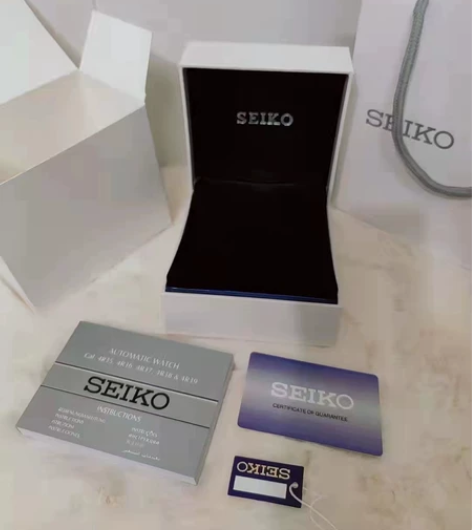 精工手表盒，收纳盒，说明书，手提袋全套 喜...