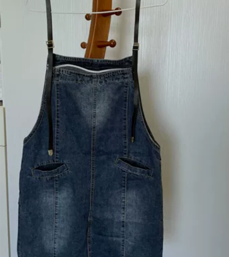 背带裙牛仔160-170cm 女 感兴趣的...