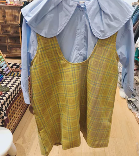 背带裙100，120，130 感兴趣的话点...