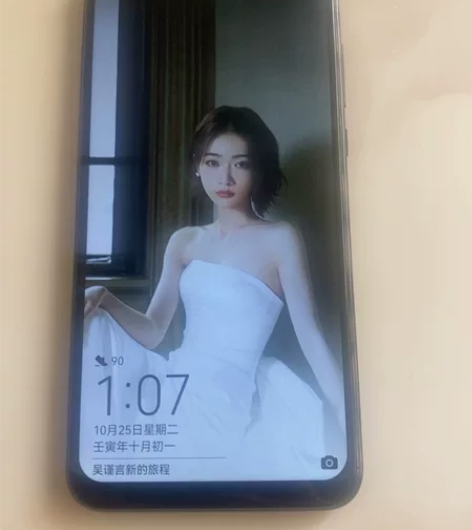 华为畅享9 plus 成色配置如图，带指纹...