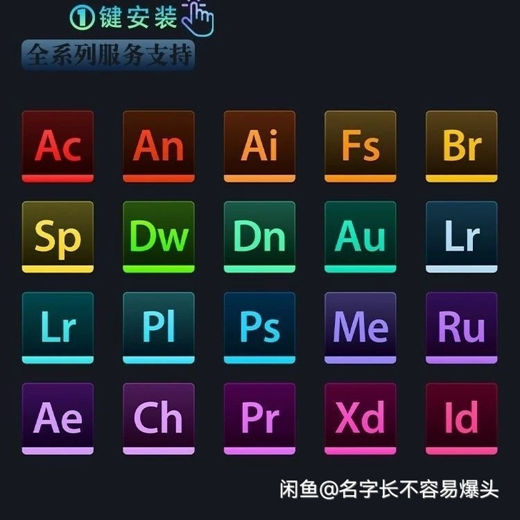 各种ps 3ds cad me ae ch...