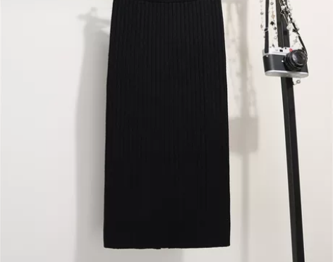 【双11狂欢价】中长款针织半身裙一步裙包臀...
