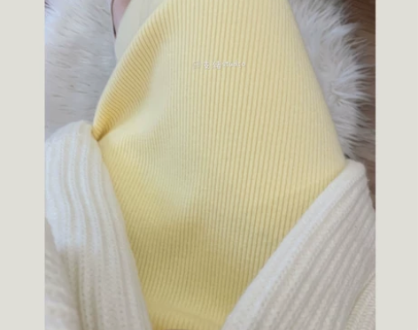 晚晚同款复古风针织半身裙女中长裙慵懒风港味...