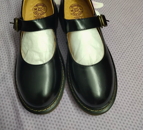 鹿与深林玛丽珍单鞋百搭学院风配裙子日系女j...