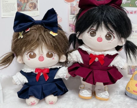 【现货可爱jk制服裙背带裙20厘米套装】2...