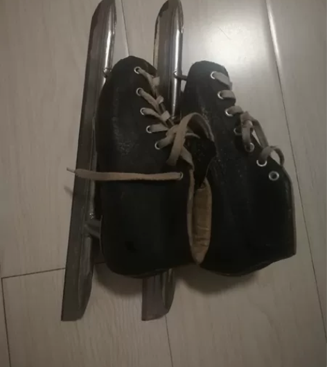 儿童速滑冰鞋，31码，小孩用，纯牛皮，初学...