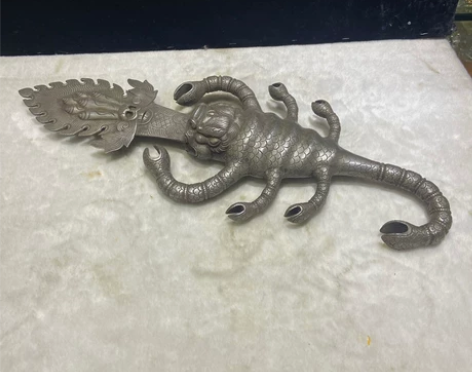 铁蝎子尼泊尔手工蝎子发器密宗 感兴趣的话点...