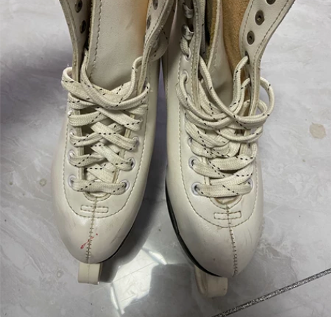 黑龙女士花样滑冰鞋??，白色，40码，适合...