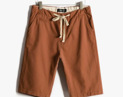 我的速度休闲裤短裤男士中裤5分五分裤修身夏...