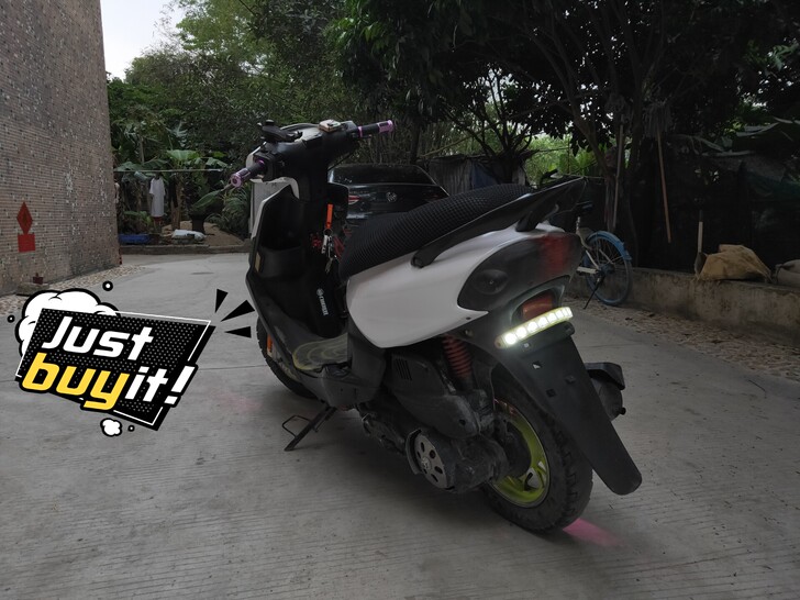 摩托车125cc 颜值高自己看，改了油冷，...