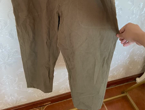 棉麻裤 全新XL 感兴趣的话点“我想要”和...