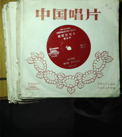 20张英语日语的薄膜小片，一本82年的大众...