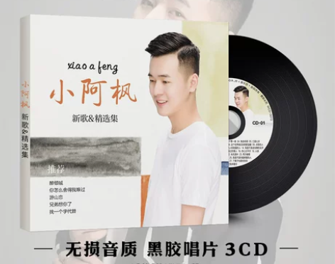 快手抖音小阿枫cd音乐专辑2022网络流行...