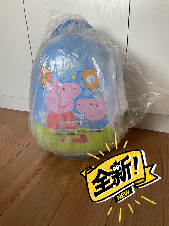 小猪佩奇 儿童拉杆箱 万向轮16寸 全新