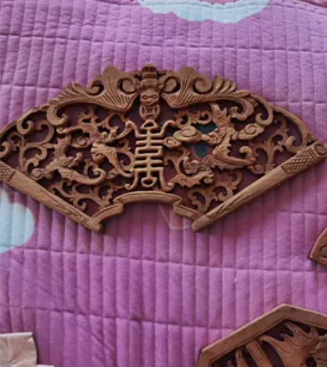 正宗樟木老料老工精品木雕!挂件摆设古朴典雅...