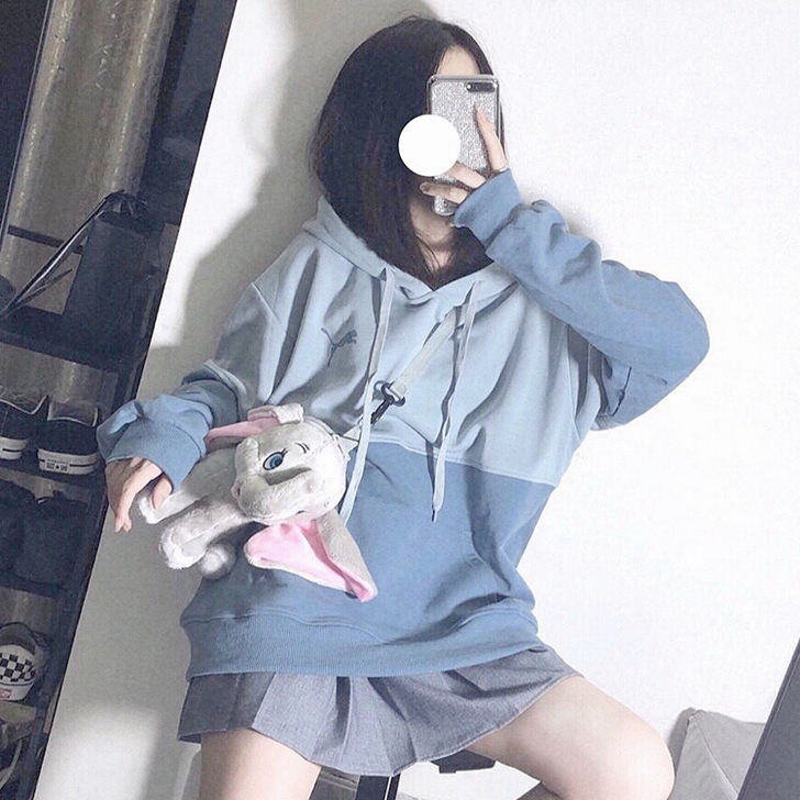 Puma彪马连帽卫衣秋冬款宽松外套男女情侣...