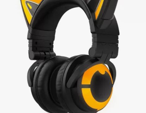 妖舞猫耳耳机3s黑色 功能正常 状态如图 ...