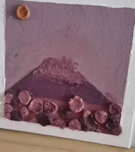 手绘创意画45一幅,家居,桌面,小装饰。 ...