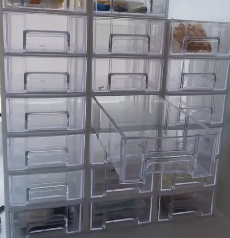 【特价】批发组合式零件柜抽屉式零件盒乐高收...