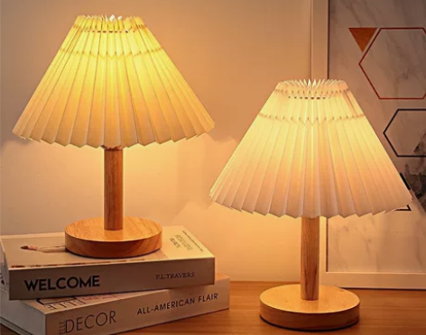 北欧ins风卧室床头灯日式喂奶小夜灯网红灯...