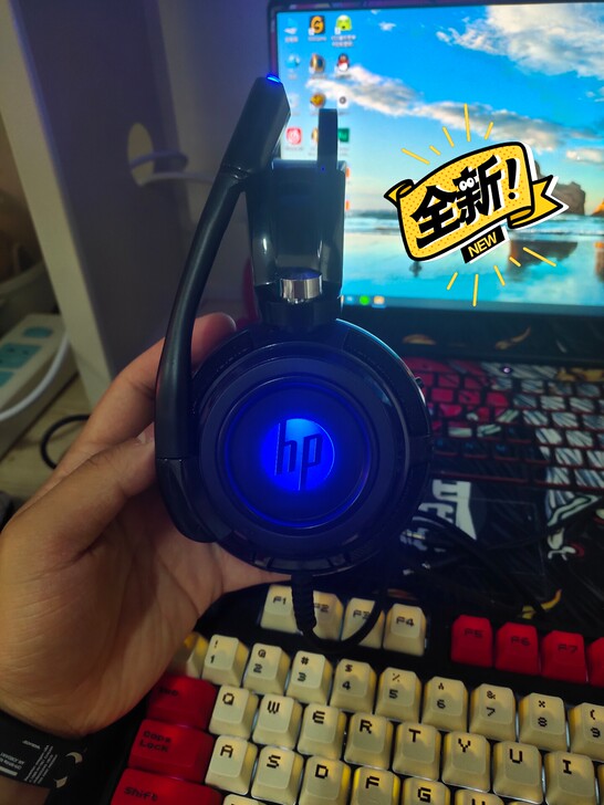 HP/惠普 耳麦，买来使用不到一个月，现在...