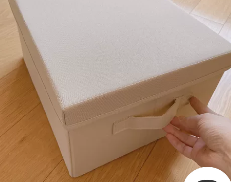 【包邮】超高品质布艺可折叠收纳箱 尺寸：3...