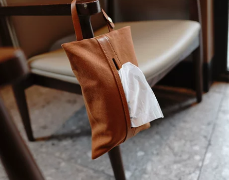 MissDeer定制文艺复古帆布拼接树膏牛...