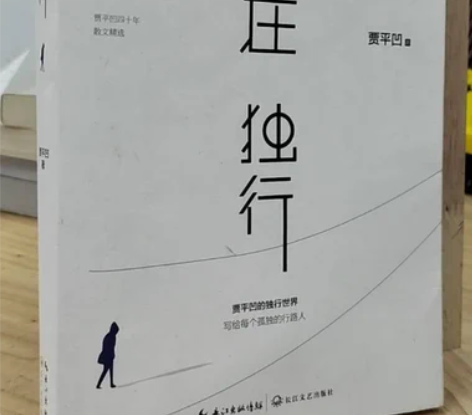 正版二手 自在独行 贾平凹 长江文艺出版社...