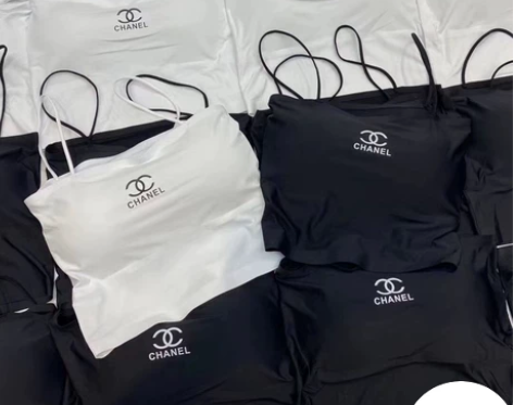 网红潮新款小香背心吊带女性感外穿裹胸修身显...