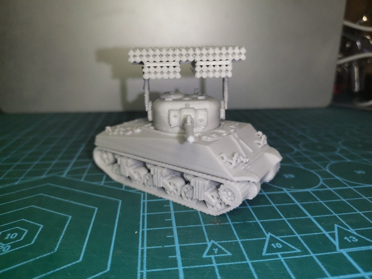 3D打印模型，1-72谢尔曼坦克模型，谢尔...