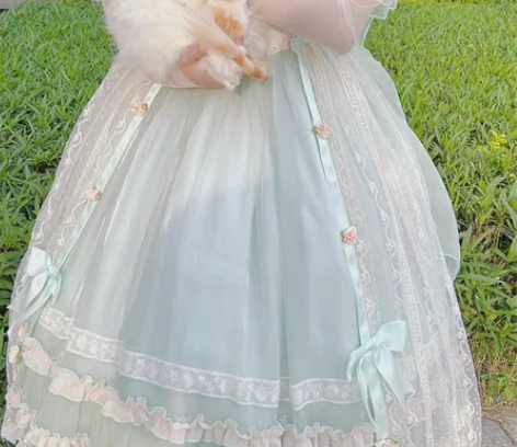 穿上像城堡的小公举【朝花夕拾jsk6件套正...