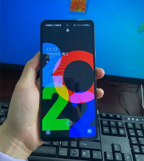 三星自用A53 8128G 黑色有包装盒和...