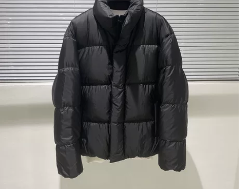 2022新品男士简约纯色立领羽绒服防寒加厚...