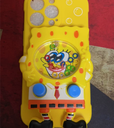 套圈圈游戏机海绵宝宝手机壳iphone13...