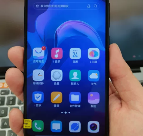 vivo y91手机32G蓝黑色无暗病无划...