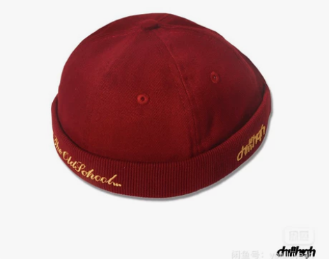 Chillhigh西瓜帽瓜皮帽红色   全...