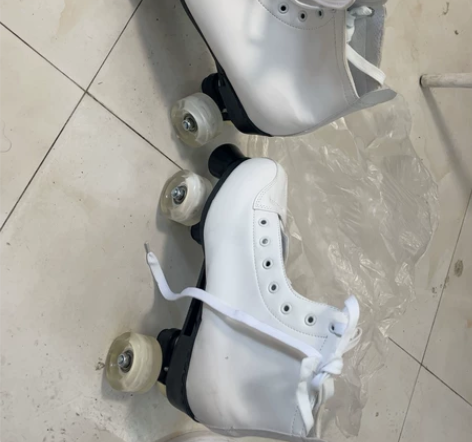 新款成人双排溜冰鞋旱冰鞋男女双排轮轮滑鞋四...