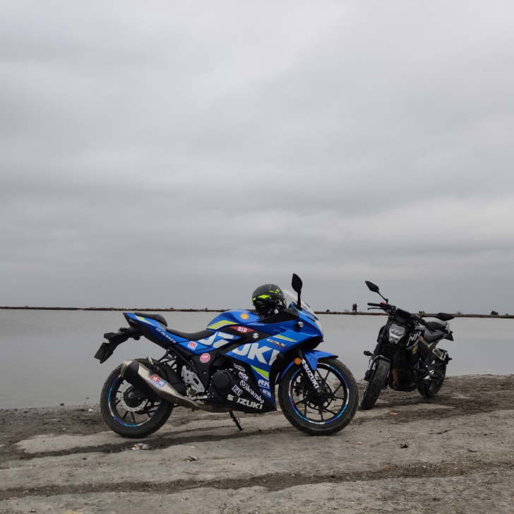 铃木GSX250，17年11月份的车前后a...