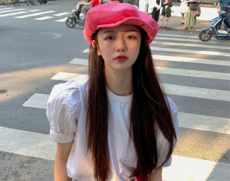 ?【新潮】时髦精bi入大头云朵帽显脸小贝雷...