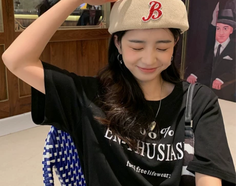 小众个性帽子女春夏新款复古反戴贝雷帽ins...