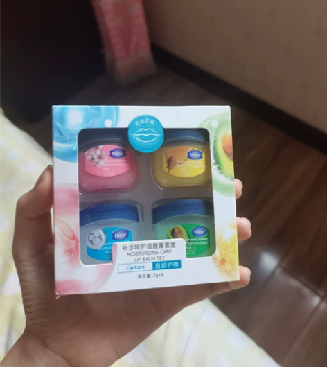 Nicor润唇膏 7g×4个 全新未拆封，...