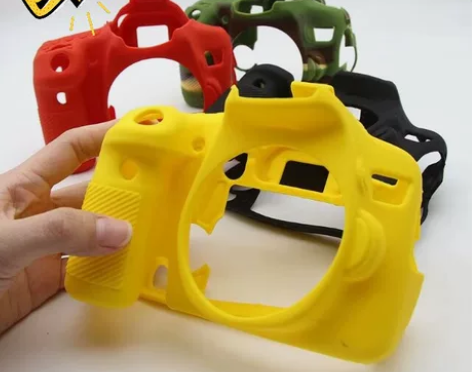 适用佳能canon EOS 70D硅胶套相...