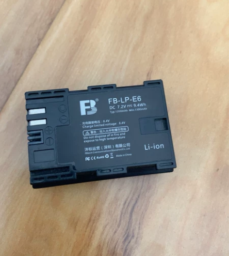 沣标相机电池LP-E6佳能EOS R5 R...