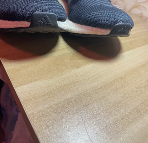 阿迪运动鞋，37码仅试穿一下，买小了，建议...