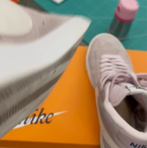 耐克高帮翻毛皮板鞋，天津佛罗伦萨小镇买了专...