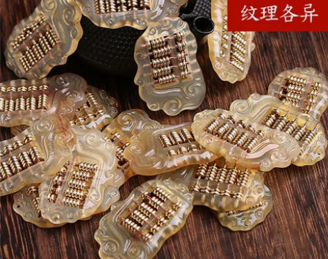 羊角算盘手机挂绳钥匙挂件创意汽车钥匙扣情侣...