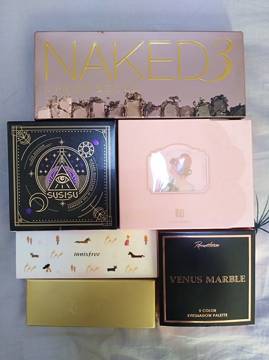 【仅试色】穆夏九色眼影盘