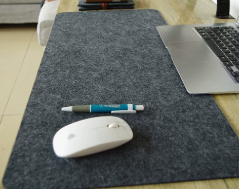 新正品韩国超大加厚鼠标垫电脑办公键盘桌垫简...