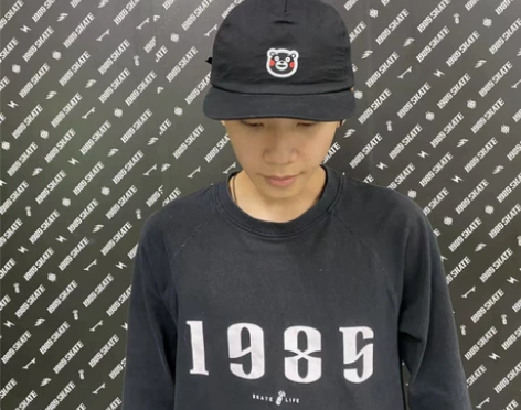 JUSTICE X 熊本熊 滑板帽子 平沿...