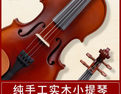 红棉提琴S-40实木演奏专业考级纯手工小提...